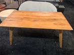 Eettafel oslo 160x90cm mangohout lichtbruin, Overige materialen, 200 cm of meer, Scandinavisch, Vier personen