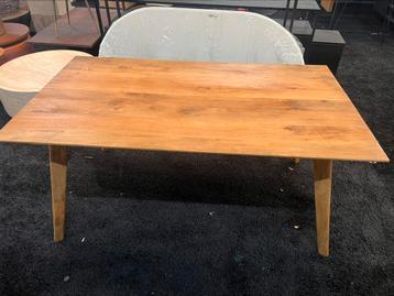 Eettafel oslo 160x90cm mangohout lichtbruin beschikbaar voor biedingen