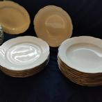 Wit met zilver porcelein servies Kahla Vintage/Antiek, Ophalen