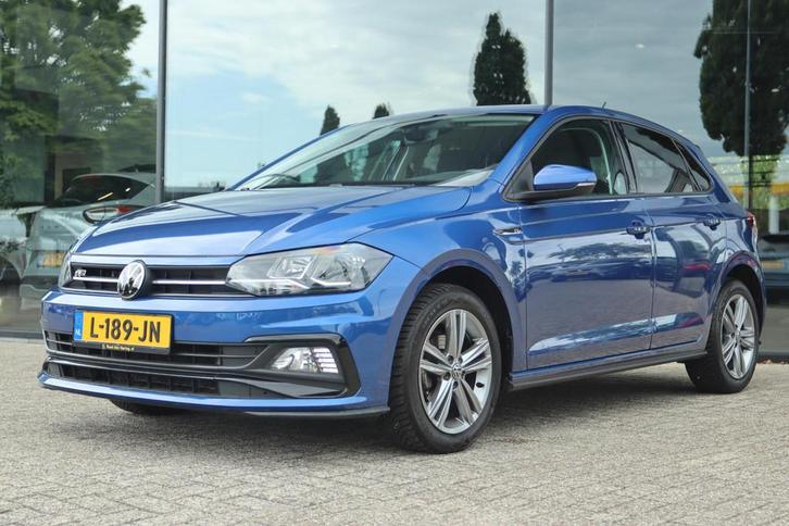 Volkswagen Polo 1.0 TSI R-LINE DSG AUT. | ADAPT. CRUISE | CA, Auto's, Volkswagen, Bedrijf, Te koop, Polo, ABS, Achteruitrijcamera
