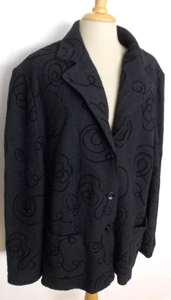 Wol mix bewerkt klassiek/chique jasje van Barbara Lebek! 46, Kleding | Dames, Jasjes, Kostuums en Pakken, Zo goed als nieuw, Jasje