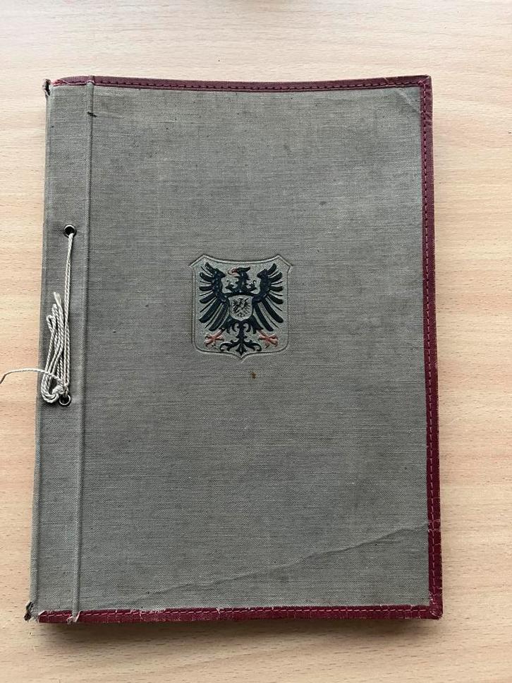 DUITS Album voor 100 ansichtkaarten jaren 20, Verzamelen, Ansichtkaarten | Buitenland, Duitsland, 1920 tot 1940, Verzenden