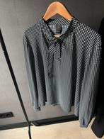 Penn&Ink NY zwart/wit print met strik blouse in maat 40., Maat 38/40 (M), Penn & Ink, Zwart, Ophalen of Verzenden