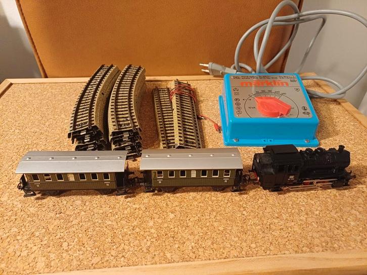 Märklin Kersttrein of Startset, Hobby en Vrije tijd, Modeltreinen | H0, Gebruikt, Treinset, Wisselstroom, Märklin, Ophalen of Verzenden
