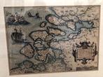 Antieke originele pentekening Zeeland , Zeeuwse eilanden., Antiek en Kunst, Kunst | Schilderijen | Klassiek, Ophalen