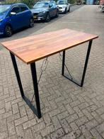 Statafel - bartafel hout metaal, Huis en Inrichting, Tafels | Statafels, Ophalen