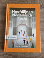 C.J. Loonstra - Hoofdlijnen Nederlands recht, Boeken, Studieboeken en Cursussen, C.J. Loonstra, Zo goed als nieuw, Ophalen
