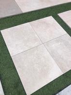 keramische terrastegels belgo sand 60x60x2 actie partijtegel, Tuin en Terras, Tegels en Klinkers, Ophalen, Keramiek, Nieuw, 10 m² of meer