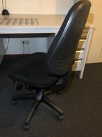 Zwarte Bureaustoel, Ergonomisch, Ophalen, Gebruikt, Zwart, Bureaustoel