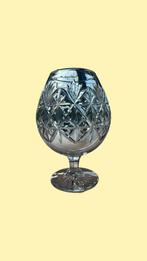 Vintage kristallen glazen handgeslepen vaas Tudor, VK, '70, Antiek en Kunst, Antiek | Vazen, Ophalen of Verzenden