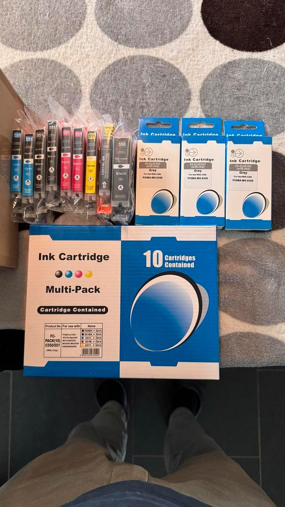 Canon PGI-550/CLI-551 Cartridges - Nieuw!, Computers en Software, Printerbenodigdheden, Nieuw, Cartridge, Ophalen of Verzenden