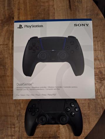 Zwarte PS5 DualSense Controller - Nieuw! beschikbaar voor biedingen
