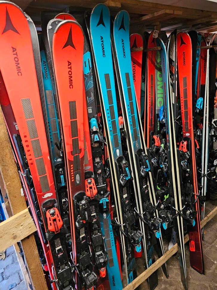 Groote voorraad Atomic redster skis s9 x9 g9 s8 s7 x7 ti, Sport en Fitness, Skiën en Langlaufen, Zo goed als nieuw, Ski's, Atomic