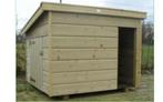 Nachthok honden hondenverblijf met kennel kennelhok 🐩🐾, Dieren en Toebehoren, Hondenhokken, Ophalen, 110 cm of meer, 100 cm of meer