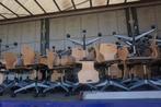 Ahrend krukken, kruk, bureaustoel, stoel bureaukruk, Ophalen of Verzenden, Gebruikt, Hout, Vijf, Zes of meer stoelen