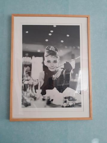 Lijst met zwart witte print 62x82 beschikbaar voor biedingen