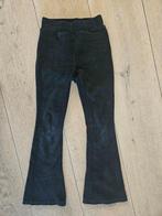 Zwarte rib flared broek van Europe kids maat 134, Broek, Gebruikt, Europe Kids, Meisje