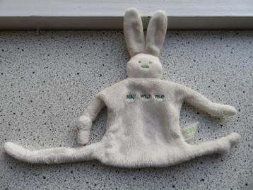 Konijn konijntje merk Peas Play with me wit velours beschikbaar voor biedingen