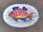 Ovale schaal vis Al-Mare  (Vietri, Italië), Ophalen of Verzenden