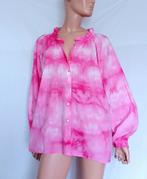 HUNKYDORY Oversized Blouse , Maat 44, Verzenden, Zo goed als nieuw, Maat 42/44 (L), Roze
