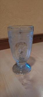 Aangeboden: Antieke  portret bier / mout glazen, Gebruikt, Ophalen of Verzenden, Geen, Bierglas