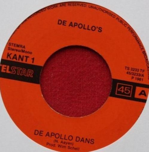 De Apollo's – De Apollo Dans, Cd's en Dvd's, Vinyl Singles, Nederlandstalig, Verzenden