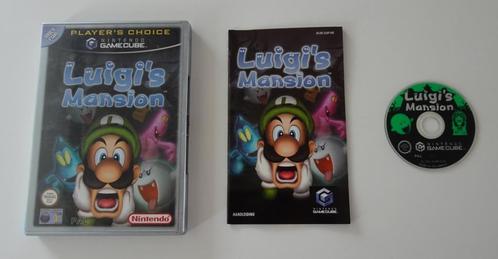 Luigi's Mansion compleet voor Nintendo GameCube, Spelcomputers en Games, Games | Nintendo GameCube, Zo goed als nieuw, Ophalen