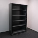 Ahrend Roldeurkast, Antraciet/zwart 120x45x193cm(BxDxH) RD67, Gebruikt, 100 tot 150 cm, -, -