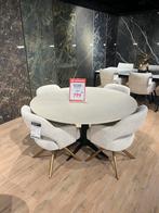 Leuke aanbieding! Keramische eettafels, Ophalen, Zo goed als nieuw, Rond, 100 tot 150 cm