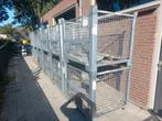 Stalen kratten / gitterboxen / stapel bakken, Ophalen, Zo goed als nieuw, IJzer