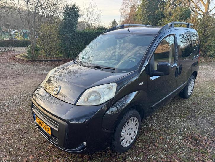 Fiat fiorino 1.4 Airco/Elek Pakket/Schuifdeur x2/Apk!!, Auto's, Fiat, Particulier, Qubo, ABS, Airbags, Airconditioning, Alarm