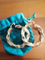 Vergulde Creolen 6 cm, Ophalen, Zo goed als nieuw, Goud, Overige materialen