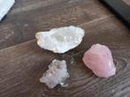 Edelstenen Set - Rozenkwarts, Geode, Cluster, Ophalen, Nieuw