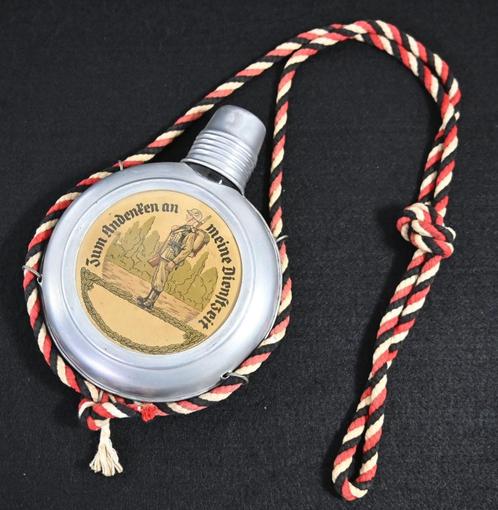 Wehrmacht Reservisten Fles 'Nachrichten', Verzamelen, Militaria | Tweede Wereldoorlog, Landmacht, Overige typen, Duitsland, Verzenden