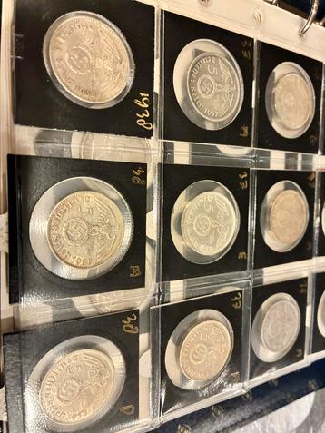 5 reichsmark 17 x 1936 tm 1939 swastika nazi duitsland beschikbaar voor biedingen