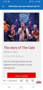 vanavond story of the Cats Drachten, Tickets en Kaartjes, Twee personen