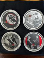 Unieke Metalen Onderzetters Martini Afbeeldingen, Ophalen of Verzenden, Gebruikt, Glas of Kopje