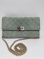 Valentino Rockstud Spike Crossbody Shoulder Bag, Ophalen of Verzenden, Gebruikt, Groen, Overige merken