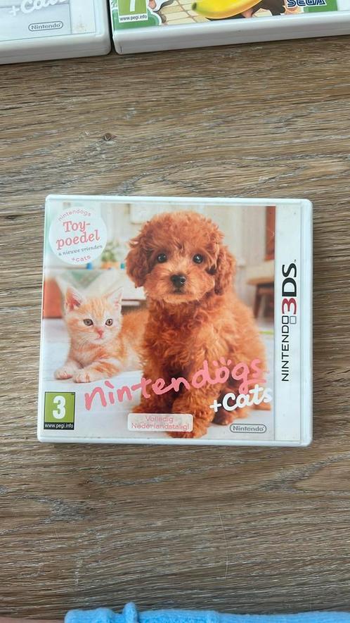 nintendogs + cats: Toy Poodle & New Friends - Nintendo Game, Spelcomputers en Games, Games | Nintendo 2DS en 3DS, Zo goed als nieuw