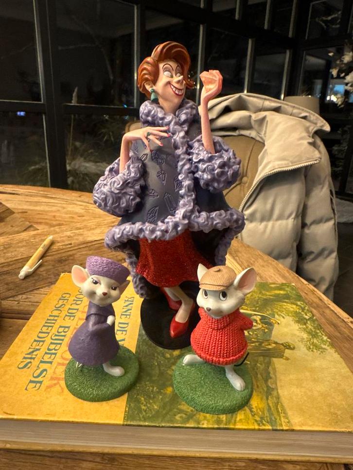 De Reddertjes Disney Beeldjes, Verzamelen, Disney, Zo goed als nieuw, Beeldje of Figuurtje, Ophalen of Verzenden