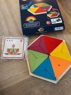 Playtiv Rainbow Tile Game Flower - Houten Speelgoed Nieuw, Ophalen of Verzenden, Zo goed als nieuw