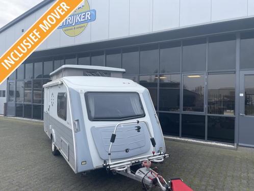 Kip Vision 41 EKR Langslaper 210cm + Mover + Tent + WC 870KG, Caravans en Kamperen, Caravans, Bedrijf, tot en met 2, 750 - 1000 kg