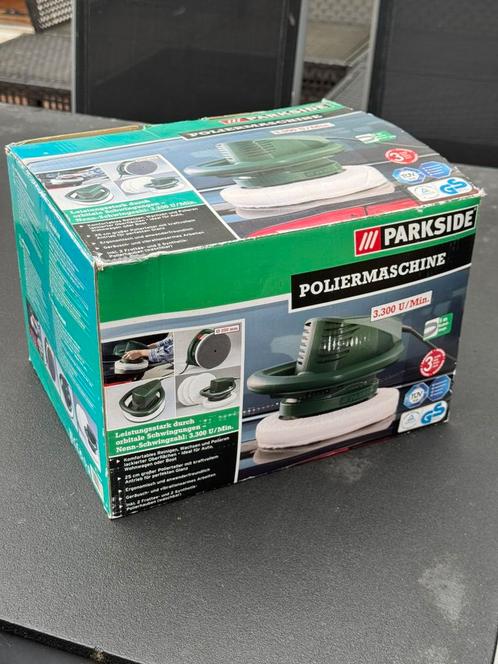 Parkside polijstmachine 5 m kabel en 3x synthetische doek, Auto diversen, Onderhoudsmiddelen, Ophalen of Verzenden