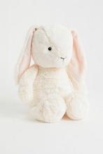 Knuffel konijn dieren thema feest decoratie wit kinderen, Ophalen of Verzenden