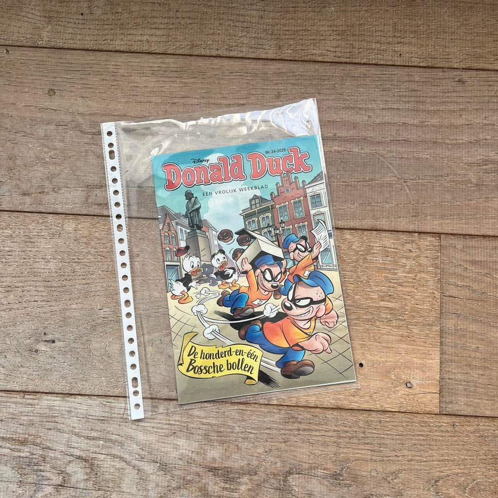 Donald Duck de honderd-en-een-bossche bollen ( 24-2025 ), Boeken, Strips | Comics, Gelezen, Eén comic, Europa, Ophalen of Verzenden