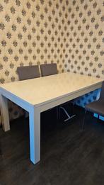 Eettafel zonder stoelen, Huis en Inrichting, Tafels | Eettafels, Gebruikt, Vijf personen of meer, Rechthoekig, 50 tot 100 cm