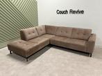 GRATIS LEVERING Z.G.A.N beige hoekbank 265x225 Gereinigd, 250 tot 300 cm, Ophalen of Verzenden, Zo goed als nieuw, Vierpersoons of meer