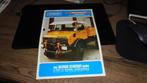 Folder  UNIMOG aanbouw apparatuur van SCHMIDT, Verzenden, Nieuw, Overige merken
