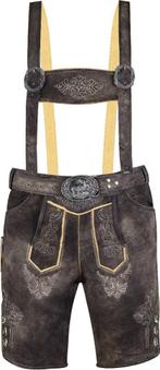 Lederhosen Echt Geitenleer 100%, Ophalen of Verzenden, Overige thema's, Kleding, Maat 56/58 (XL)