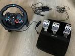 Logitech g29 stuur en pedalen, Spelcomputers en Games, Spelcomputers | Sony PlayStation Consoles | Accessoires, Ophalen, Zo goed als nieuw